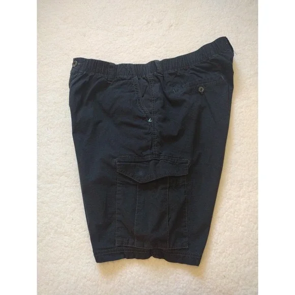 Tommy Bahama Cargo Shorts Men XL Blue Drawstring Elastic Waist Stretch Vacation - Picture 3 of 9